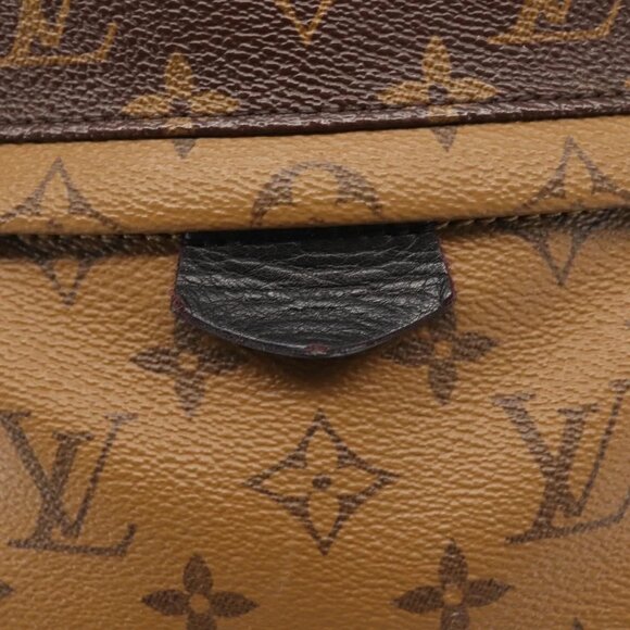 LOUIS VUITTON Monogram Reverse Palm Springs PM Backpack M44870 LV Auth BA5723 - Picture 12 of 16